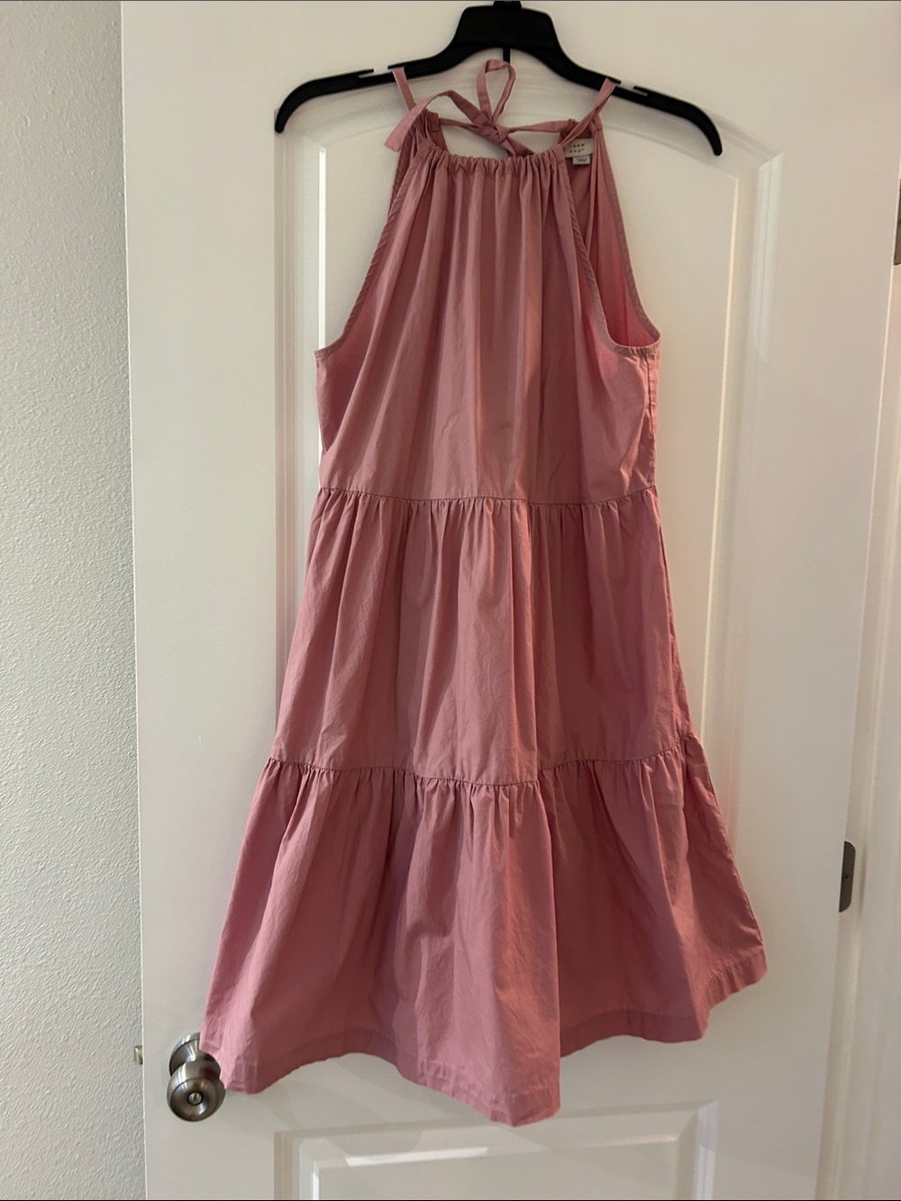 a new day Pink Tiered Mini Dress